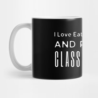 I Love Eating Junk Food And Playing Classic Games Mug